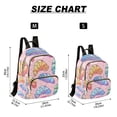 thumbnail image 3 of Cute Croissants Travel Laptop Backpack Casual Daypack Lightweight Bookbag Compartment for Business, 3 of 7
