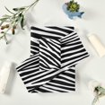 thumbnail image 5 of Coolnut 3 PCS Towel Black and White Zebra Strpies Cotton Bath Towel Set (1 Bath Towel, 1 Hand Towel, 1 Washcloth) for Bathroom, Super Soft and Quick Dry Towels, 5 of 6