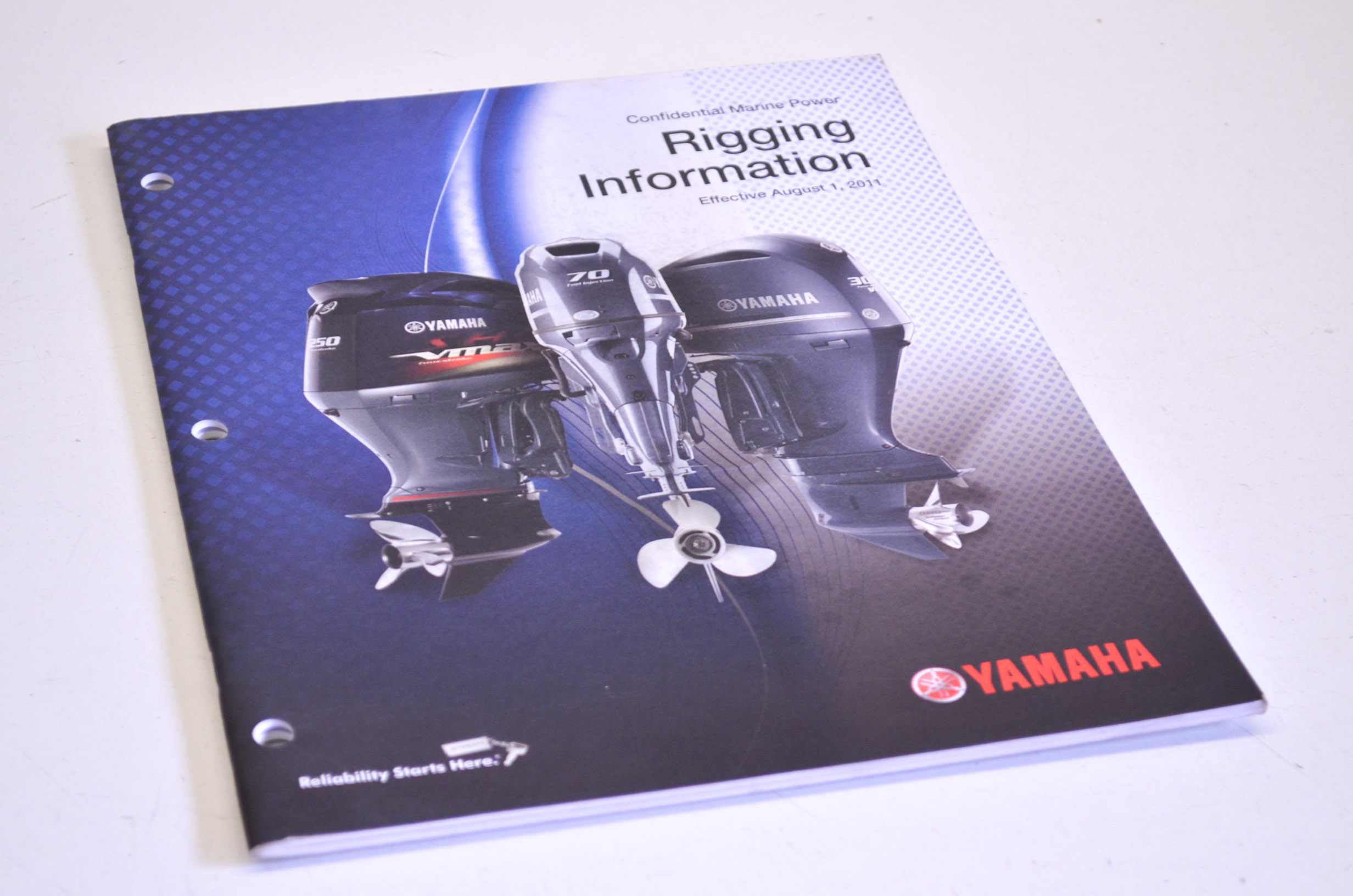 OEM Yamaha Rigging Information Manual NOS