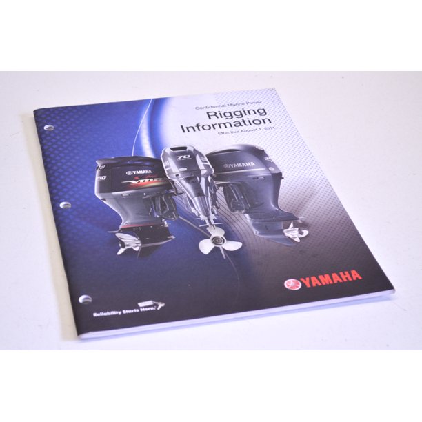 OEM Yamaha Rigging Information Manual NOS