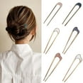 thumbnail image 2 of STARLAN French Hair Pin, New U-shaped Hair Pins for French Twist Hair, 2024 New U-shaped Hair Clips for Thick Hair, Hair Clips Hair Styling Accessories for Women, 2 of 5