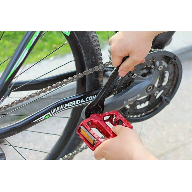 Bike Stainless Steel Pedal Spanner Wheel Nut Axle Hub Cone Wrench