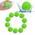 thumbnail image 1 of HHBEAUTY 10 Pcs Balles d'Eau Réutilisables, Ballons d'Eau Réutilisables pour Jouets et Jeux Extérieurs, Jouets d'Eau pour Enfants et Adultes Garçons et Filles - Balles d'Été pour s'Amuser à la Piscine et dans la Cour Arrière, Vert, 1 of 6