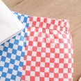 thumbnail image 4 of Okbabeha Baby Girls 4th Of July Outfits Halter Sleeveless T-shirt Tops Checkerboard Bell Bottoms Toddler Summer Clothes Set, 4 of 7