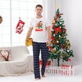 thumbnail image 4 of Christmas Pajamas Cute Gingerbread Oh Snap, Short Sleeve, Two-pieces, Size NB to Men 6XL, 4 of 7
