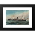 thumbnail image 2 of Antonio Jacobsen 18x13 Black Modern Framed Museum Art Print Titled - Antilia (1893), 2 of 5