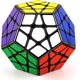 thumbnail image 1 of Cubo de velocidad Megaminx 3x3, cubo mágico dodecaedro, cubo de velocidad, regalo de Navidad para niños y adultos, negro, 1 of 5