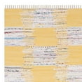 thumbnail image 5 of SAFAVIEH Montauk Eglantine Checkered Cotton Area Rug, Yellow/Multi, 8' x 10', 5 of 6