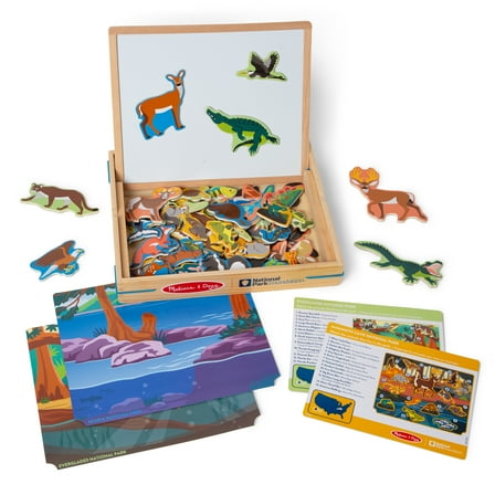 Melissa & Doug National Parks Wooden Picture Matching Magnetic Game - FSC Certified