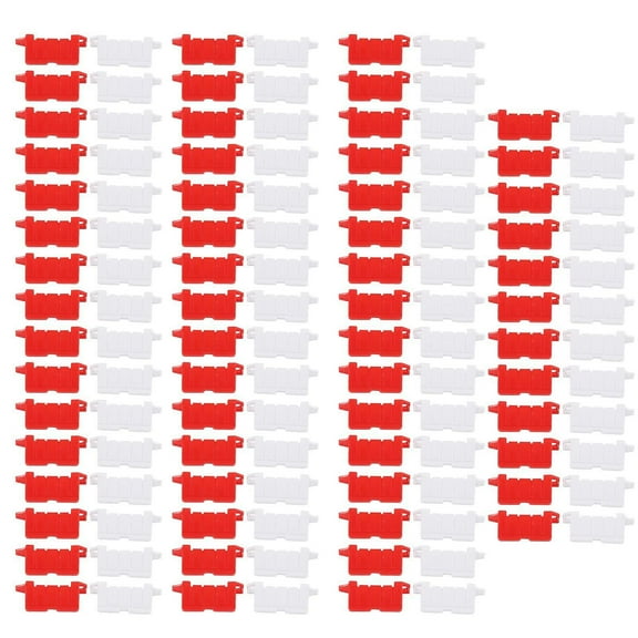 Dualoai 120 Pieces RC Car Race Track Barrier RC Car Field Fence for Crawler Vehicles