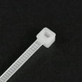 thumbnail image 4 of 150mm x 2.5mm White Cable Zip Ties Self-Locking Nylon Tie Wraps 200 Pack, 4 of 4