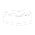 thumbnail image 2 of CHITA ottoman with storage for Living Room, Fabric Foot Rest Stool Seat, Green, 2 of 8