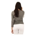 thumbnail image 3 of Playera Deportiva Dama Mujer Manga Larga T Shirt, 3 of 6
