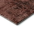 thumbnail image 4 of Addison Rugs Mayfield Washable Transitional Organic Merlot Round Rug, 8' x 8', 4 of 5