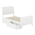 thumbnail image 2 of Portland Platform Bed with Matching Foot Board with 2 Urban Bed Drawers, Multiple Colors, Multiple Sizes, 2 of 14