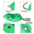 thumbnail image 5 of Sougayilang 1pc Soft 5CM 7.6g Soft Frog Fishing Lures Double Hooks Ray Frog Artificial Lure Soft Bait, 5 of 9