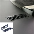 thumbnail image 4 of Dashboard Outlet Cover Upper Air Vent Trim Dashboard Air Vent Sticker Car Interior Decoration 2pcs Dashboard Upper Air Vent Trim Frame Left Right Carbon Fiber Style Fit For MK8 ANGGREK Dashboard Outlet Cover, 4 of 8
