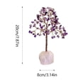 thumbnail image 3 of Meitianfacai Crystal Tree Ornament Stone Base Home Desktop Ornament, 3 of 6
