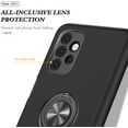 thumbnail image 4 of Case for Samsung A32 5G [Not fit A32 4G], Light Shockproof Protective Cover with Built-in Rotating Holder Kickstand Compatible for Samsung Galaxy A32 5G (Black), 4 of 14