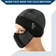 thumbnail image 4 of Mascarilla balaclava a prueba de agua con sombrero, máscara de esquí, capucha para sol, máscaras para motocicleta y ciclismo, 1 pieza, gris, 4 of 6
