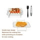 thumbnail image 3 of Parrilla Para Hornear De Doble Capa ANGGREK Bandeja Universal De Pinchos De Acero Inoxidable, 3 of 7
