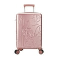 thumbnail image 1 of Disney Stitch With Surfboard Light Purple 22" Rolling Luggage, 1 of 7