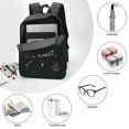 thumbnail image 3 of Logo Seconds Of Summer Backpacks Basic Shoulder Daypack Bookbag Satchel Knapsack Rucksack-XTYD1909, 3 of 3