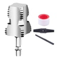 thumbnail image 2 of Kit de rostro de tubería Herramienta de plomero fácil de usar Herramienta de rosca de plomería de rosca de PVC para el baño de bricolaje de la cocina Removedor de alambre, 2 of 8
