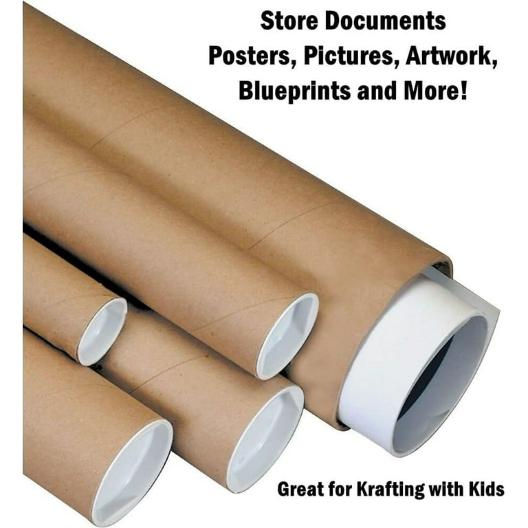 A3 Postal Tubes, A3 Size Mailing Tubes, A3 Cardboard Poster Tubes
