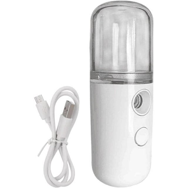 Nano Facial Steamer - Tool | Portable Mist Sprayer For Moisturizing, Pore Cleansing, And Face Hydration | Handheld Cold Spray Design, ABS+PC Body, Suitable For All Skin Types