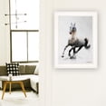 thumbnail image 2 of Galloping Stallion by Andreas Lie Printed Wall Art Wood Multi-Color, 2 of 3