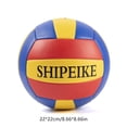 thumbnail image 3 of Standard No. 5 PU Volleyball, Soft Touch Universal Adult Competition & Training Ball, Durable Indoor Outdoor Design for Practice & Games, Multi-Color, 3 of 8