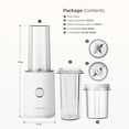 thumbnail image 5 of Cuckoo Portable Personal Blender 17oz Food Mixer ETL Certified White (CFM-D60W), 5 of 6
