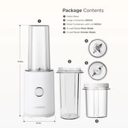 Cuckoo Portable Personal Blender 17oz Food Mixer ETL Certified White (CFM-D60W)