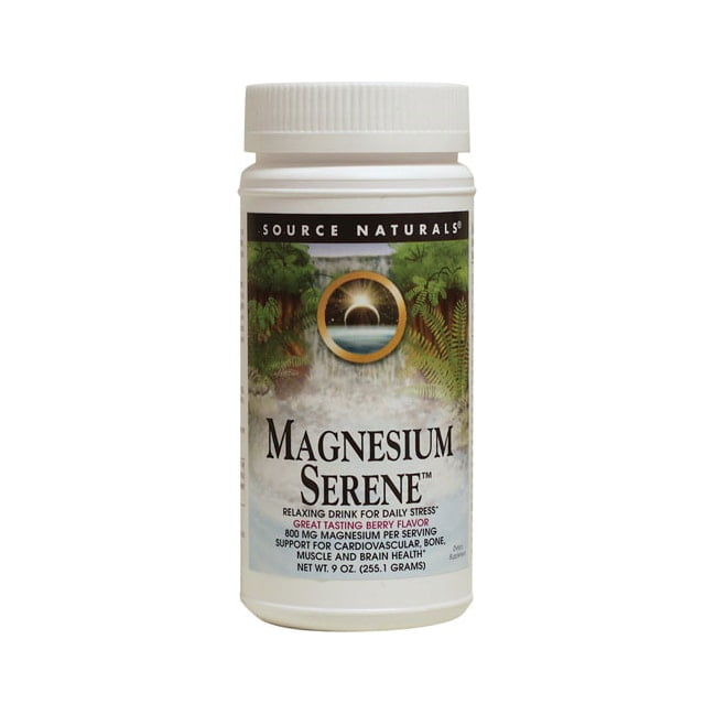 Source Naturals Magnesium Serene 9 oz Pwdr