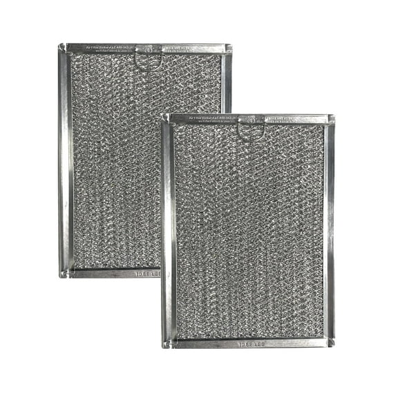 Air Filter Factory Replacement for 66225 Dacor WB06X10802 GE Aluminum Grease Filter 2-Pack (Sold without manufacturer warranty)