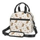 thumbnail image 1 of Disketp Fall Squirrel Lonchera Térmica para Mujer y Hombre, Bolsa de Almuerzo Reutilizable e Impermeable para Trabajo, Viajes y Picnic, 1 of 7