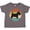 Charcoal, variant on Scottie Dog Vintage Scottish Terrier Boys or Girls Toddler T-Shirt
