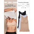 thumbnail image 5 of Slimming Camisole with Built-in Bra and Tummy Control for Women - High Compression Tank Top for Shaping and Support, 5 of 5
