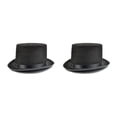 thumbnail image 3 of Jumpingount Sombrero de copa, accesorio de Cosplay, suministros multiusos para fiestas, accesorios de barra de tela no tejida, tocados para el Type1 NO1, 3 of 6