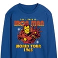 thumbnail image 3 of Marvel Iron Man - Band Tee Style - Men's Long Sleeve Graphic T-Shirt, 3 of 5