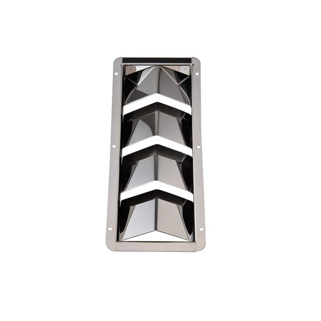 sweethay Rejilla de aire para ventilación de barcos, Hardware de cabina, ahorro de espacio, accesorios para yates, pulido, multipropósito, 8 Bombillas para automóviles