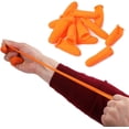 thumbnail image 6 of COOSKIN 100 PCS Latex Finger Cots Reusable Rubber Fingertips Protective Glove Duty Industrial Grade Finger Cots, 6 of 6