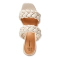 thumbnail image 4 of Time and Tru Women's City Braided Heel Sandals, 4 of 5