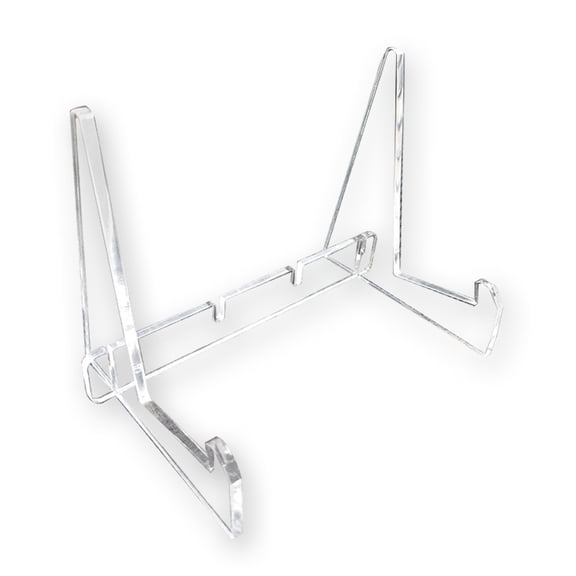 Acrylic Book Display Stand Magazine Comic Easel Rack Transparent Vinyl Record Phone Tablet Holder Books Collection Stand