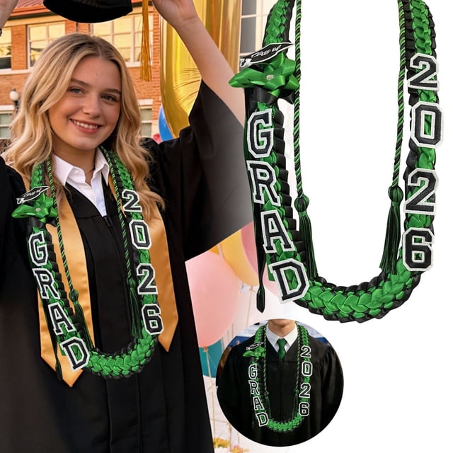 BotaniNest Double Layer Graduation Ribbon Ribbon Belt Honorary Rope Hand Woven Graduation Ribbon Graduation Sash Graduates' Commemorative