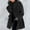Black, variant on Uooqdmx Trench Coat Women Peacoat Womens Coat Winter Wool Coat Trench Jacket Warm Slim Long Overcoat Outwear Winter Coats for Women Black L