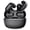 Black, variant on Clip-On Earbuds - Open Ear Headset Secure Comfort for Sports, Water Resistant, Wireless Bluetooth Earclip Earphone with Built-in Battery Charging Case