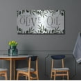 thumbnail image 4 of Luxe Metal Art 'Olive Oil' by Cindy Jacobs, Metal Wall Art, 48"x24", 4 of 9