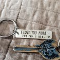 thumbnail image 3 of Racsoh 2024 Gifts for Christmas, Christmas Decorations, I Like You More The End I Win Funny Christmas Gift Keychain, 3 of 5